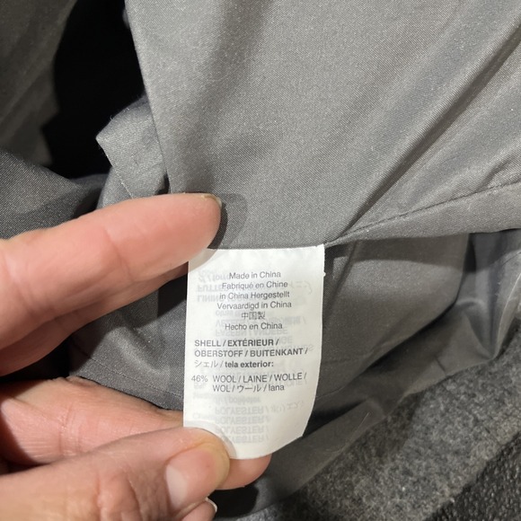 J. Crew City Coat Womens 4 Gray Wool Preppy Outdoor Quiet Luxury Classic J6140 - Picture 6 of 8